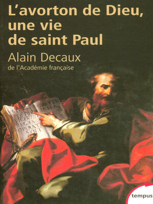 cover image of L'avorton de Dieu